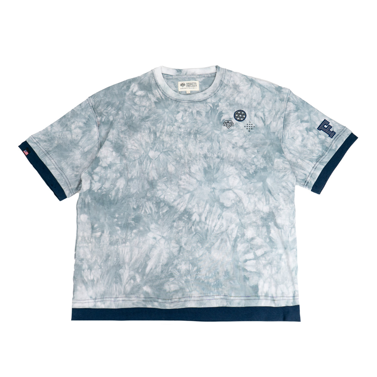 FF8002 FAIRFAX x OUTDOOR PRINTED TIE DYE TEE