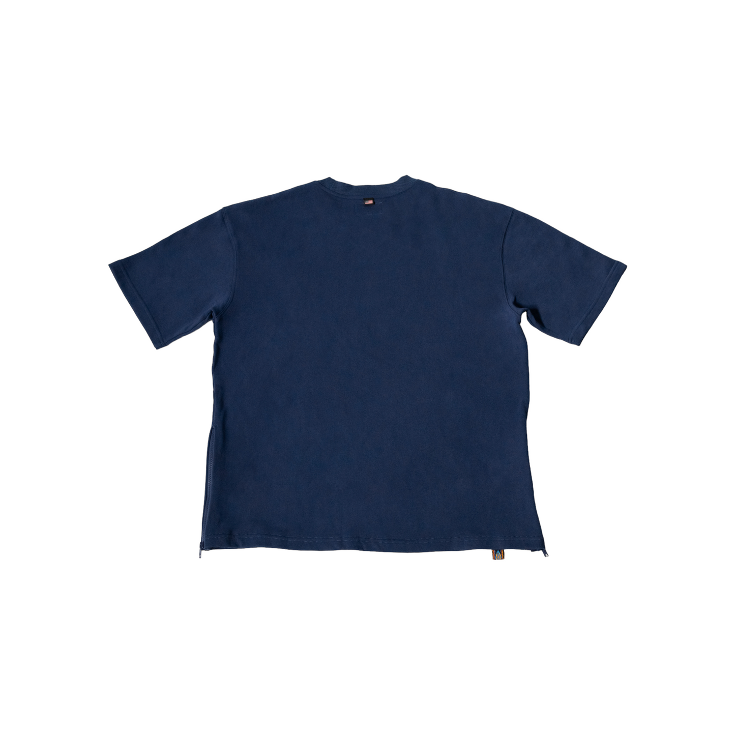 FXFW23-TE04 PATCHWORK SIDE ZIPPER POCKET TEE