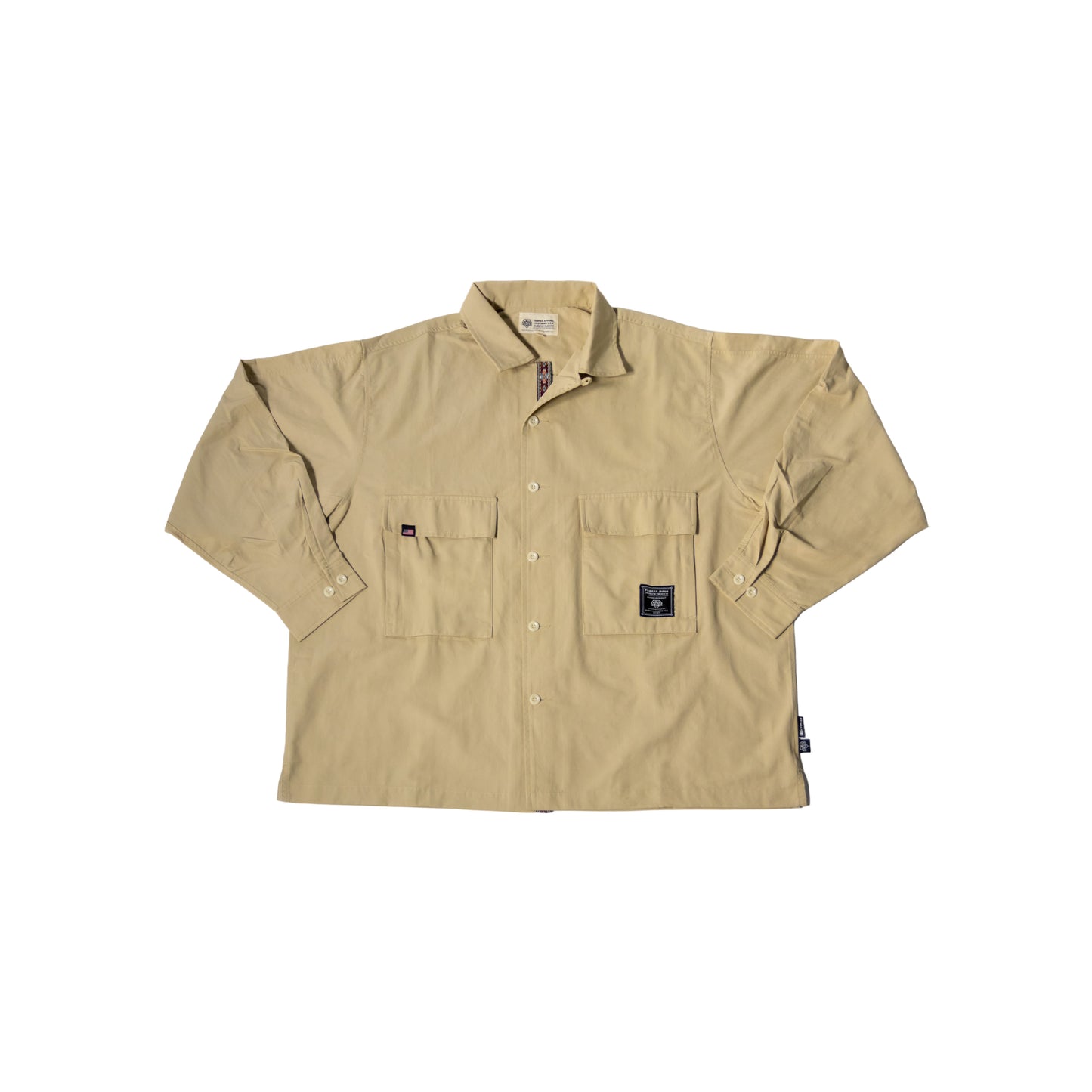 FXFW23-OW01 POCKET LONG SLEEVE BOX SHIRT