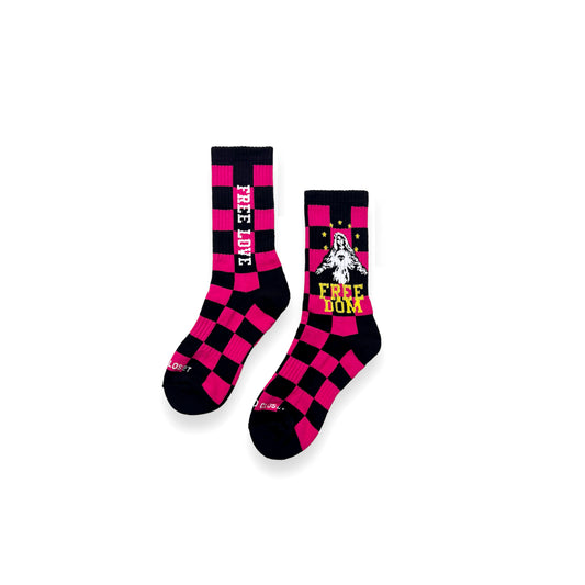 2ND CLOSET - "FREE LOVE" SOCK