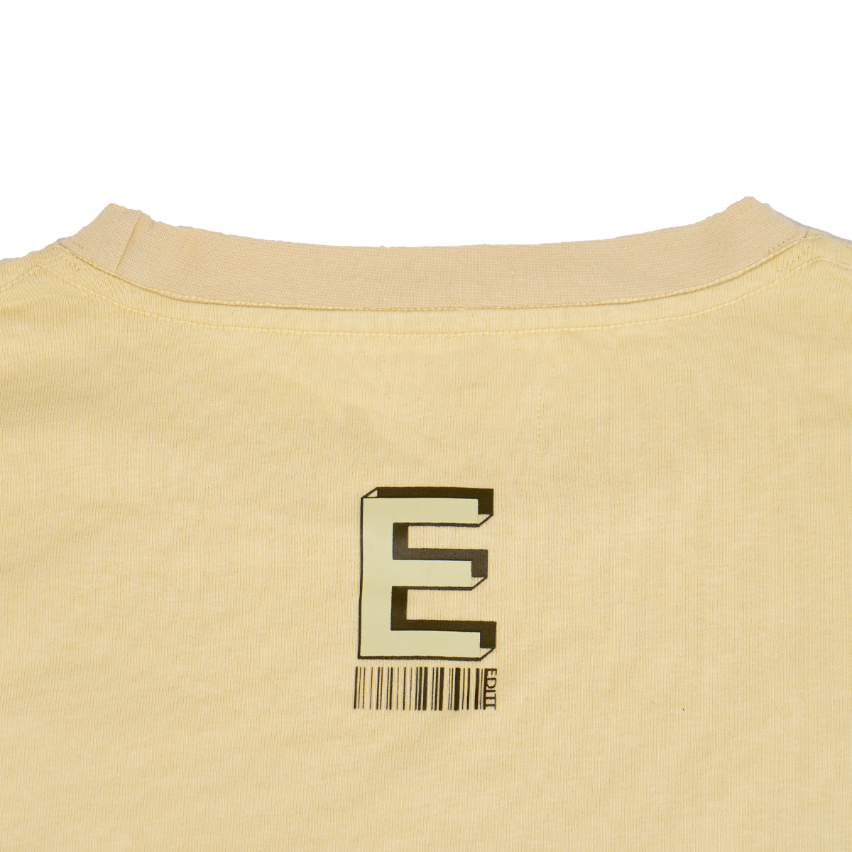 ED-TE02 EMBROIDERED TEE WITH PRINTED LOGO