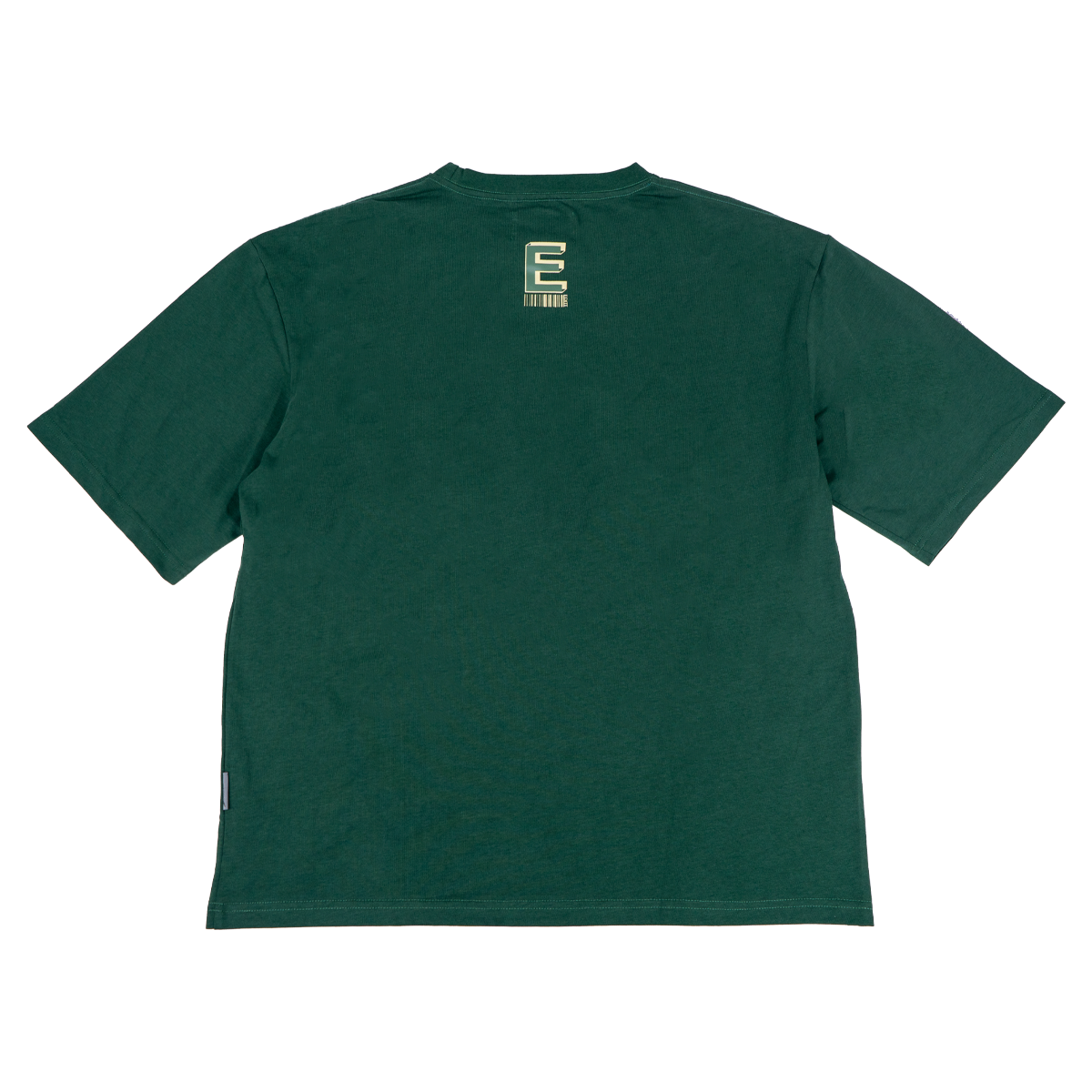 ED-TE02 EMBROIDERED TEE WITH PRINTED LOGO