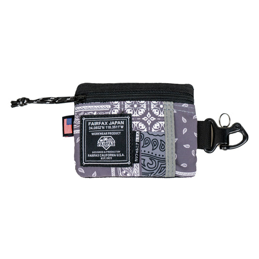 FF0500 PATCHWORK BANDANA KEY COIN POUCH