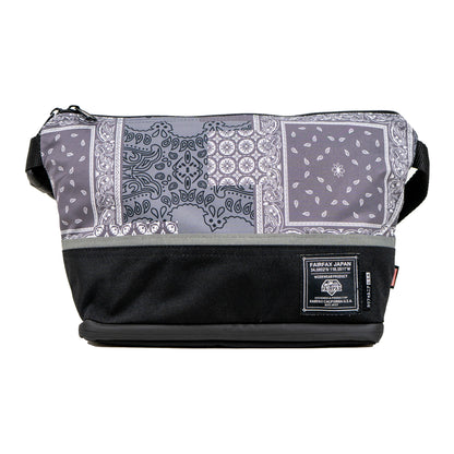 FF1310 PATCHWORK BANDANA BIKE POUCH 2.0