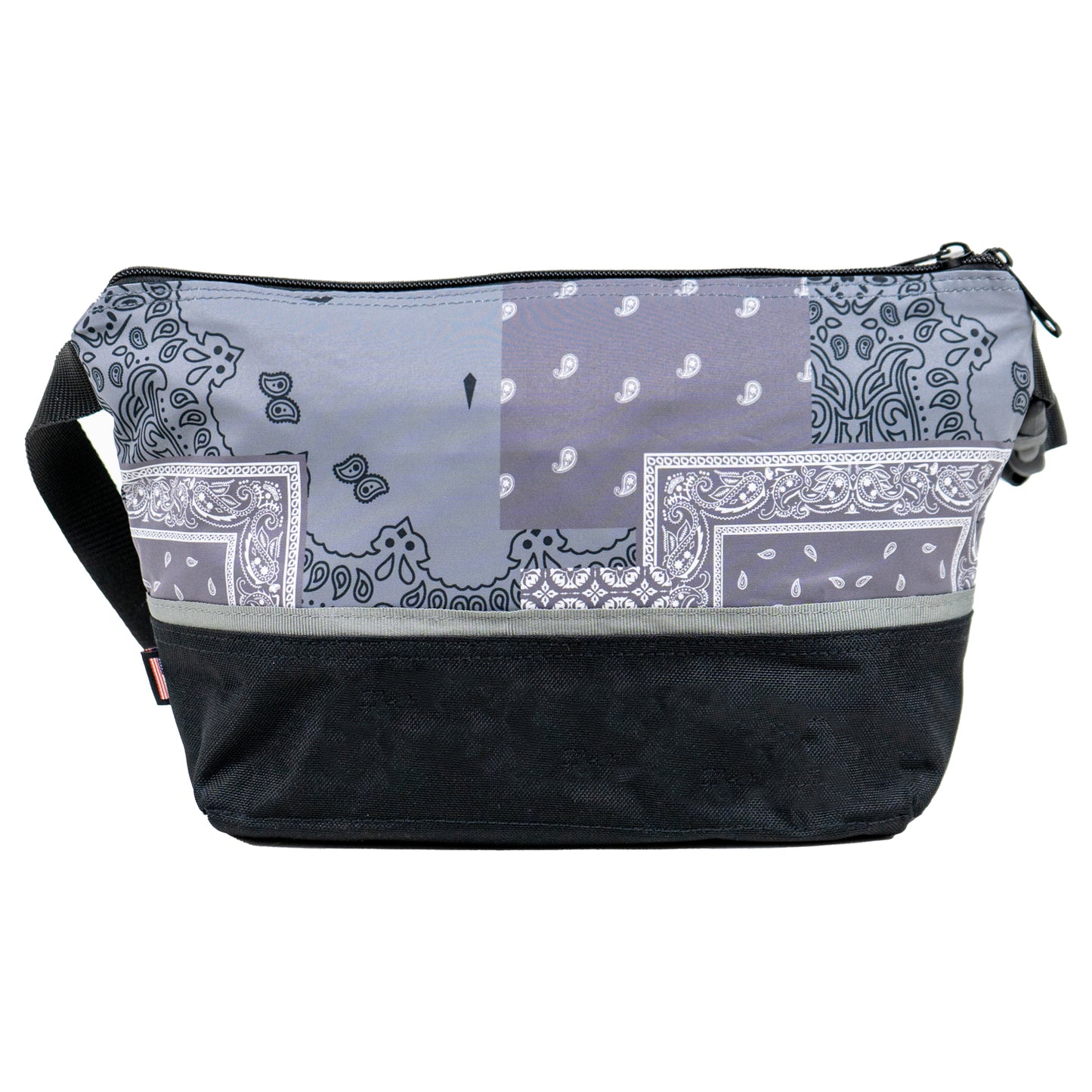 FF1310 PATCHWORK BANDANA BIKE POUCH 2.0