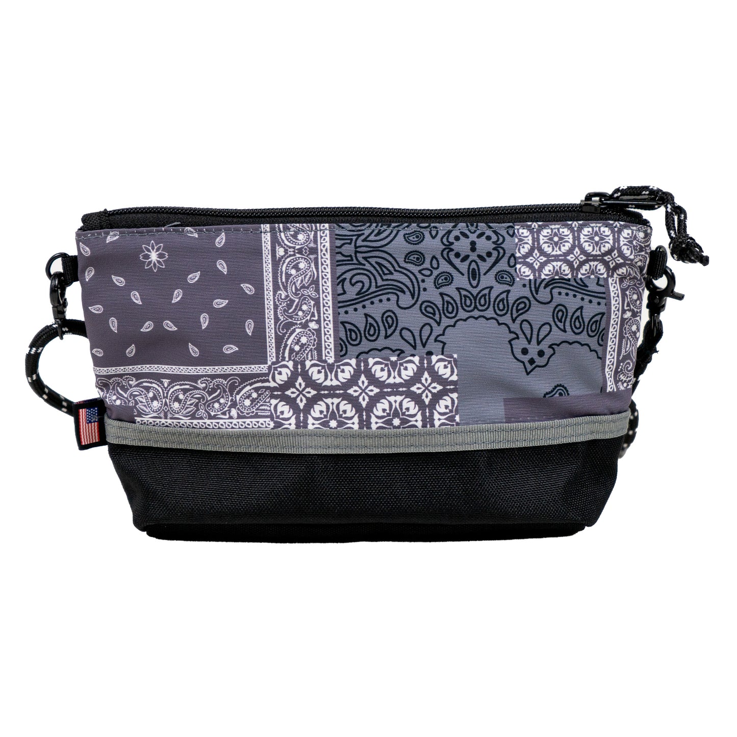 FF1320 PATCHWORK BANDANA MINI BIKE POUCH