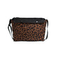 FF1410 "Leopard Print" 2 WAY MESSENGER TOTE