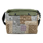 FF1410 PATCHWORK BANDANA 2 WAY MESSENGER TOTE