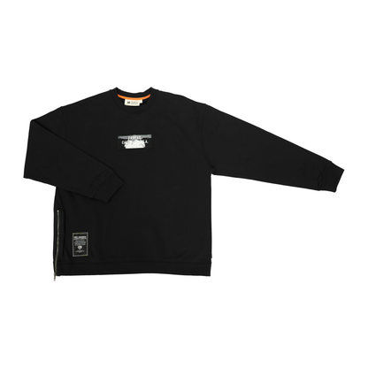 MILITARY EMBROIDERY PATCH CREWNECK - FFCN03_CE2