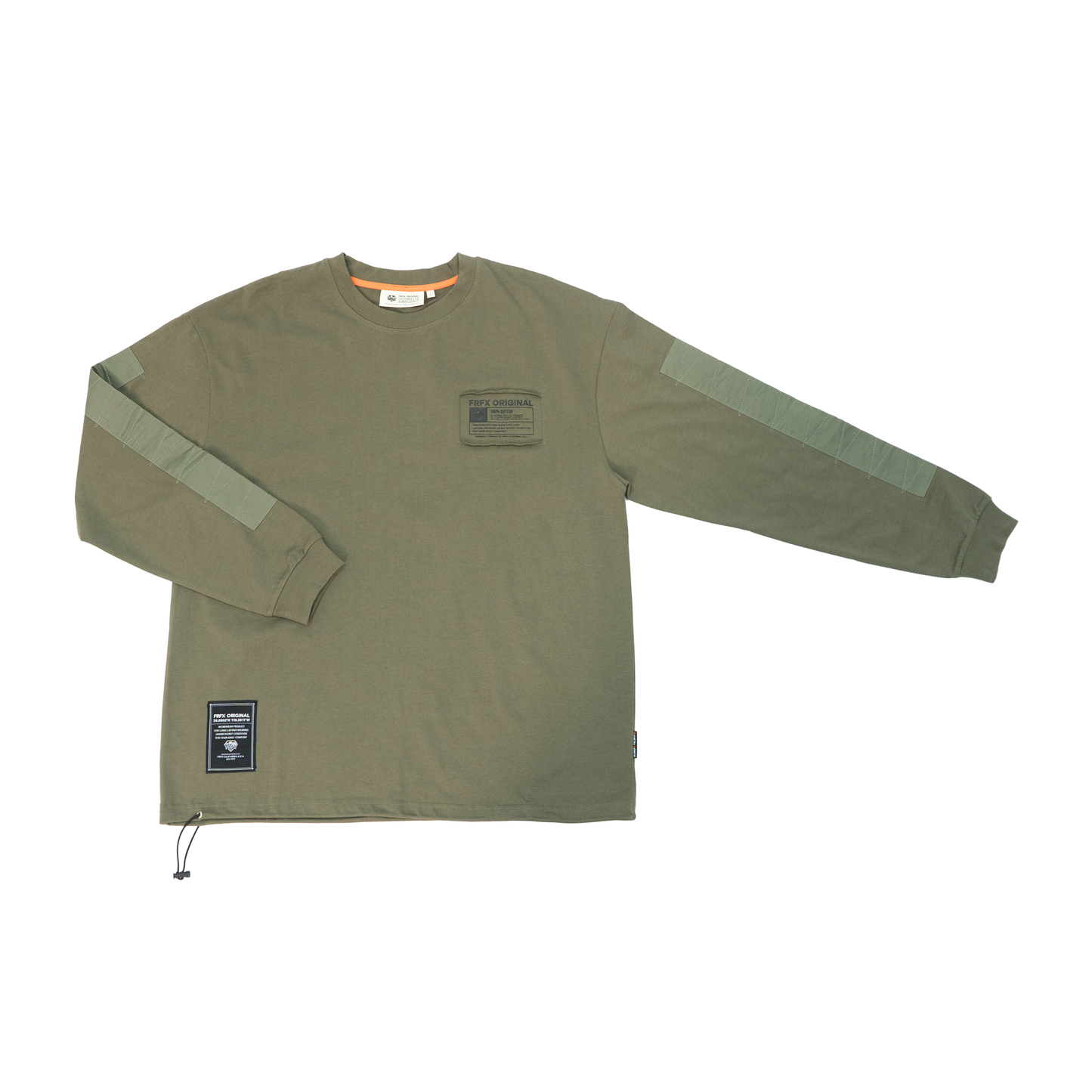 MILITARY LABEL TAG L/S TEE - FFLT05_CE2