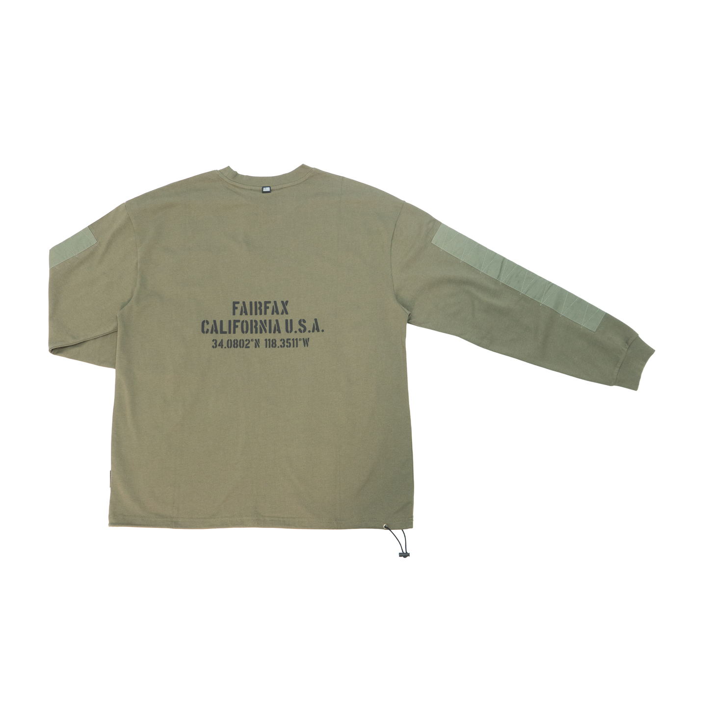 MILITARY LABEL TAG L/S TEE - FFLT05_CE2