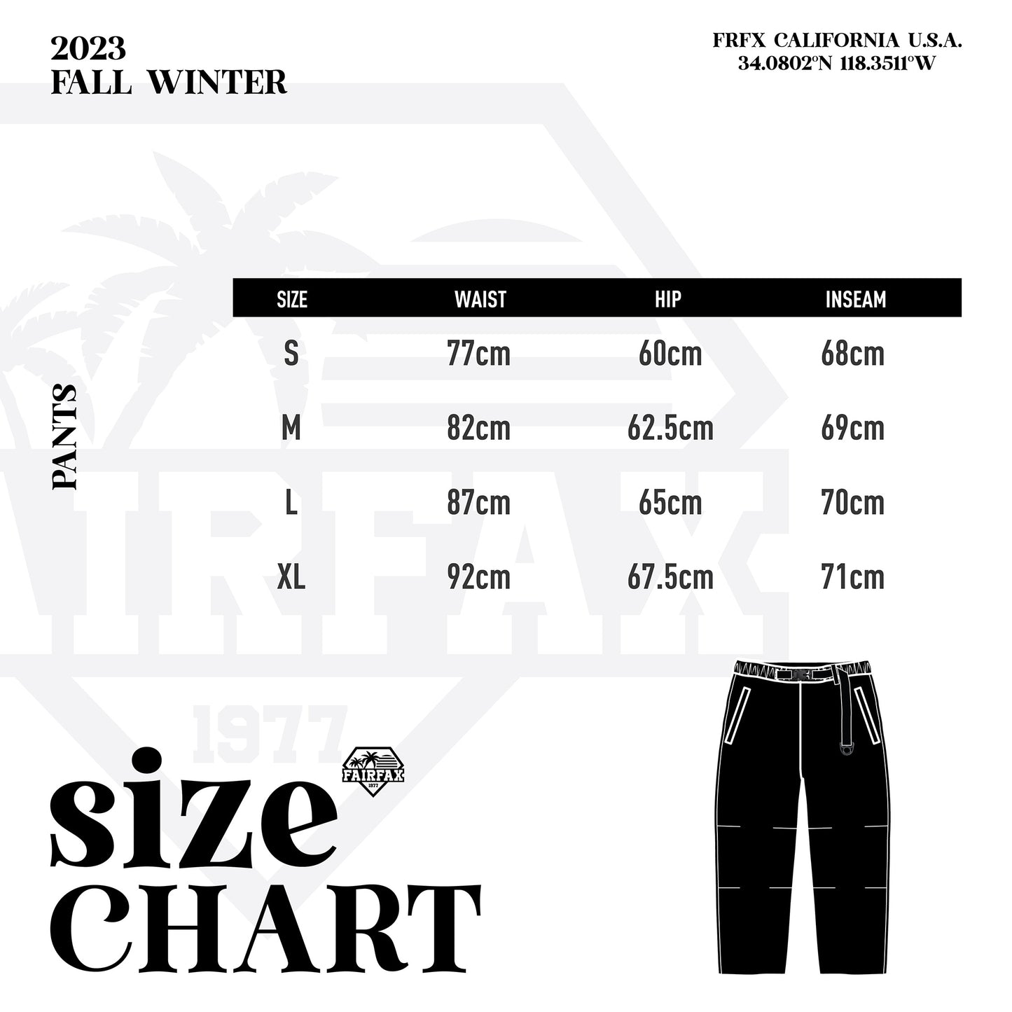 FXFW23-PT01 ESSENTIAL CARGO PANTS