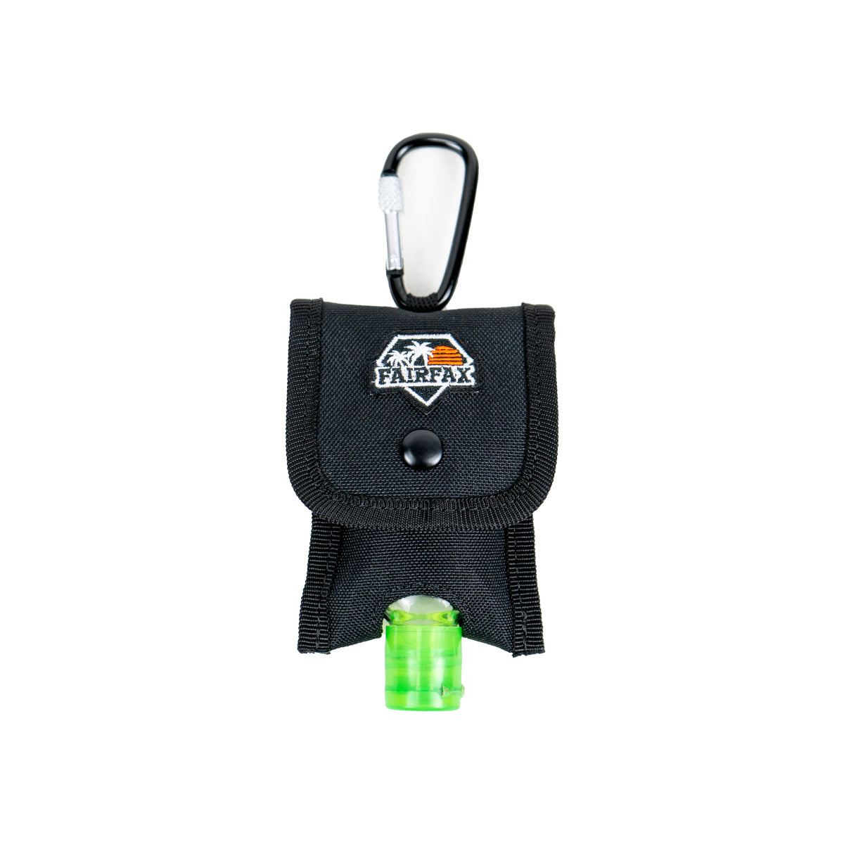 FXSS23-BG014 HAND SANITIZER HOLDER WITH CARABINER