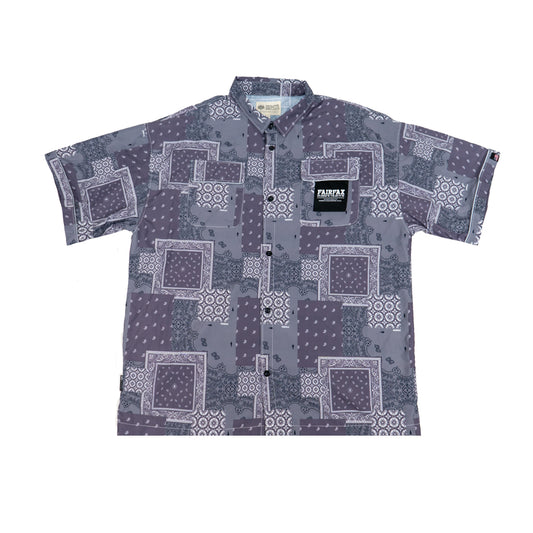 FXSS23-ST02 PACTHWORK BANDANA SHIRT