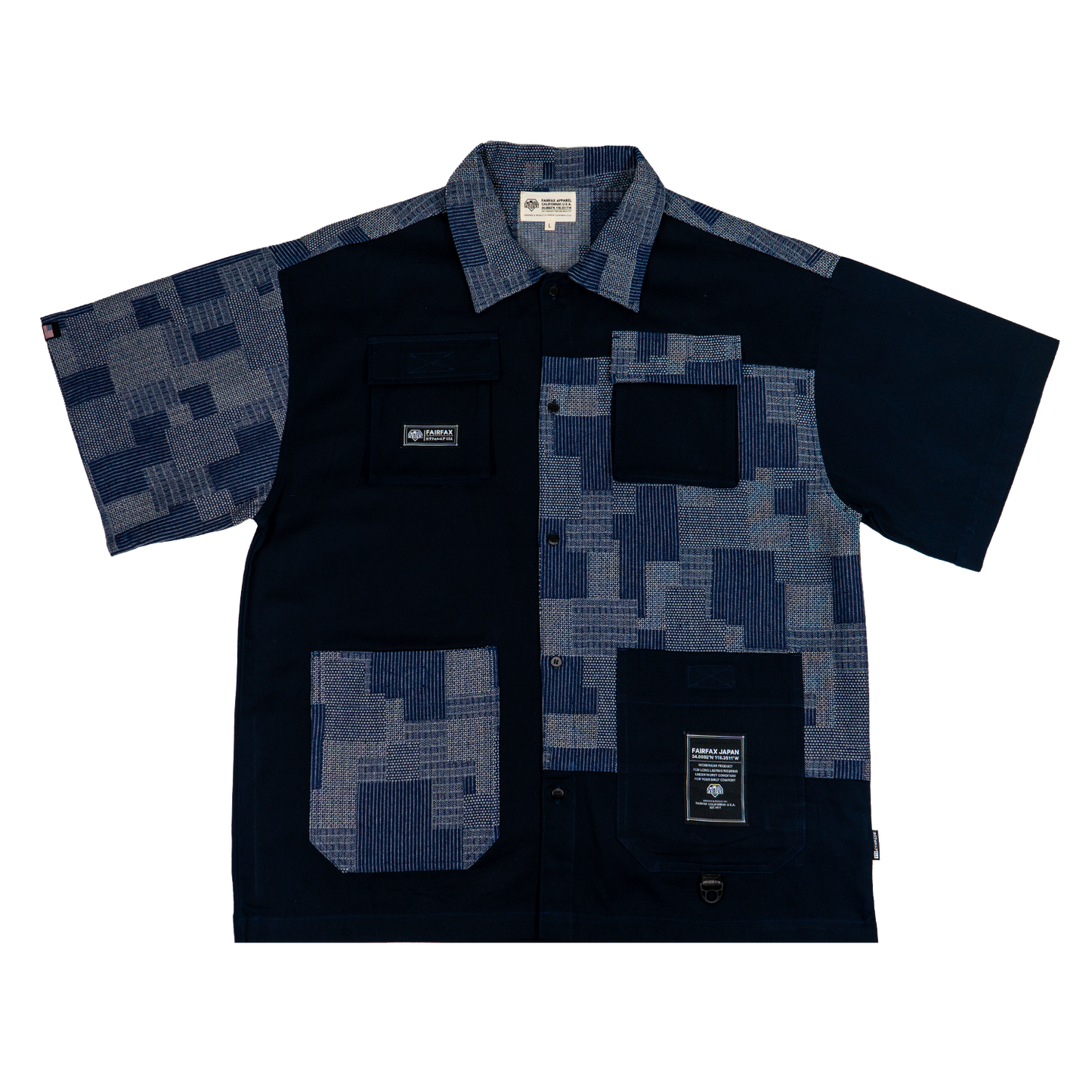 FXSS23-ST03 SASIKO SHIRT