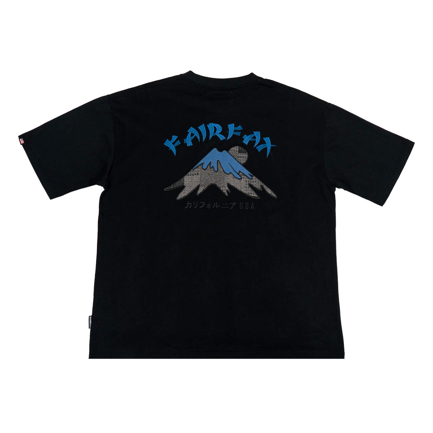 FXSS23-TE05  SASIKO MT FUJI TEE