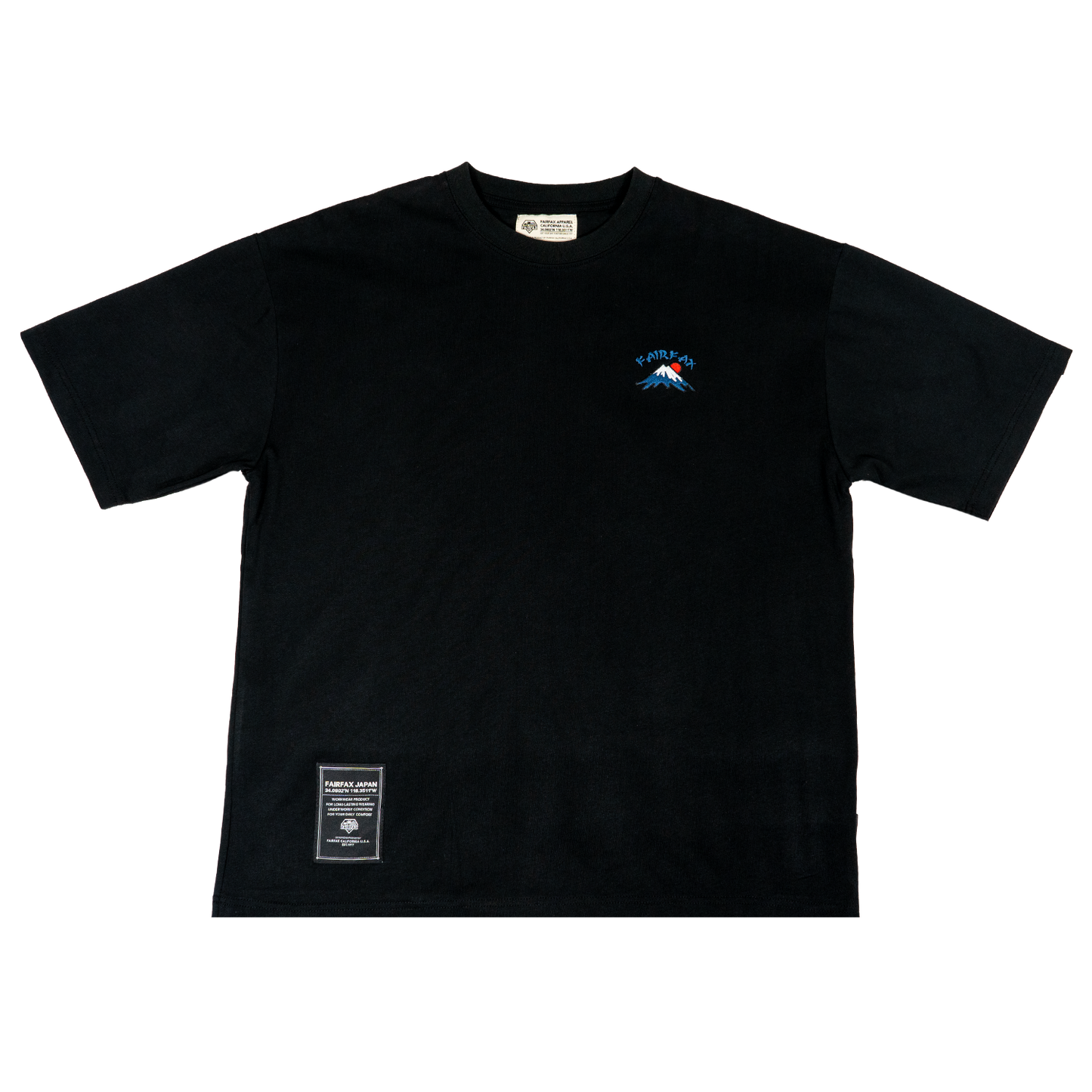 FXSS23-TE05  SASIKO MT FUJI TEE