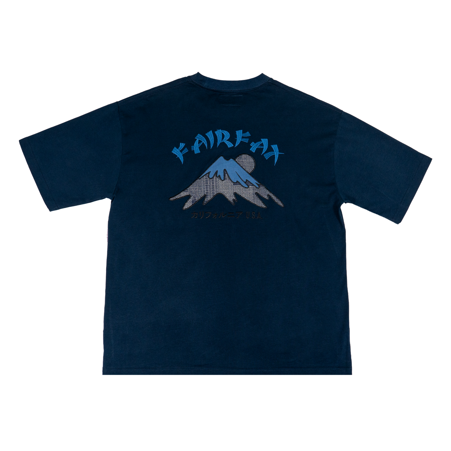 FXSS23-TE05  SASIKO MT FUJI TEE