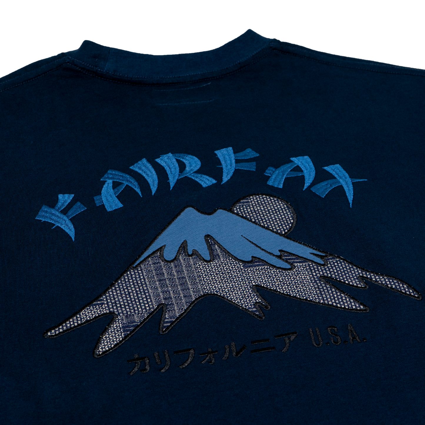 FXSS23-TE05  SASIKO MT FUJI TEE