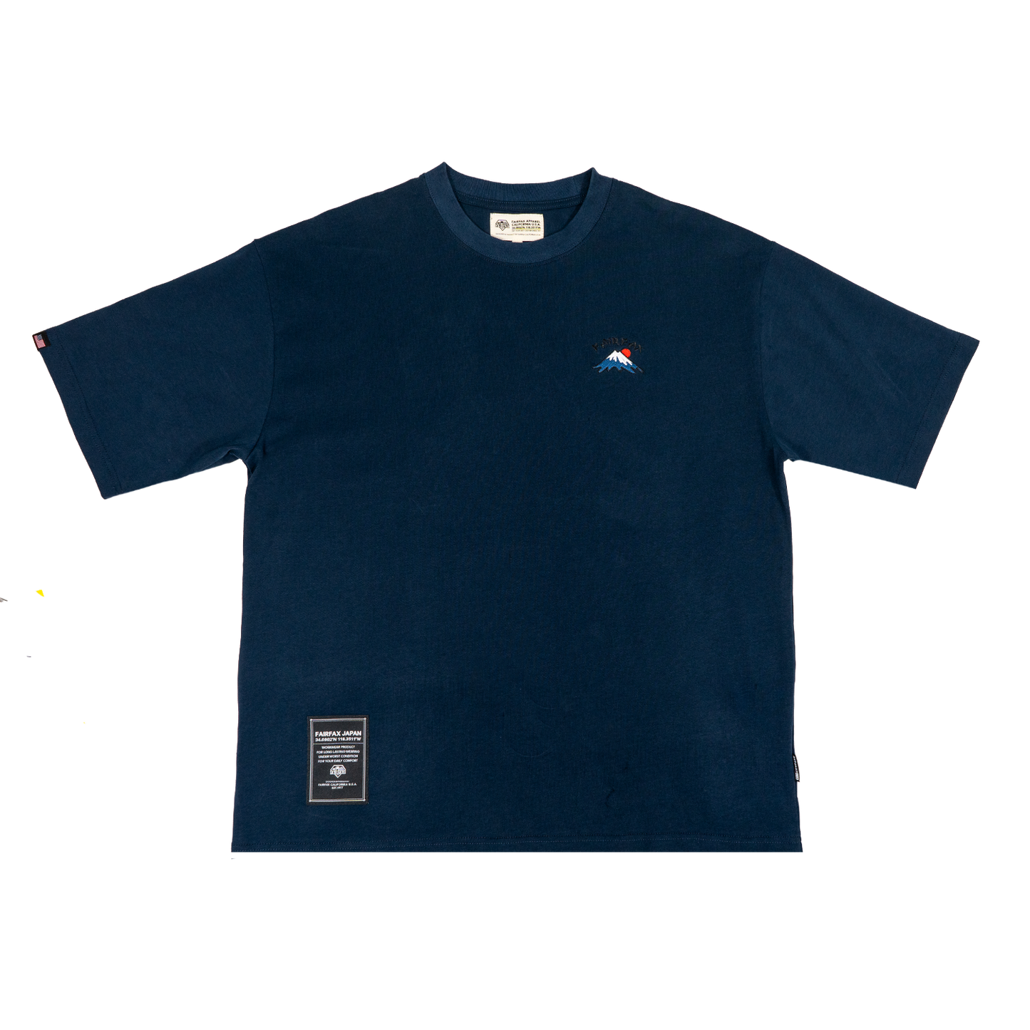 FXSS23-TE05  SASIKO MT FUJI TEE