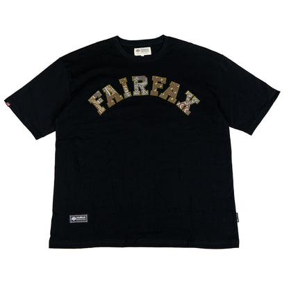 FXSS23-TE15 PATCHWORK BANDANA UNIVERSITY TEE