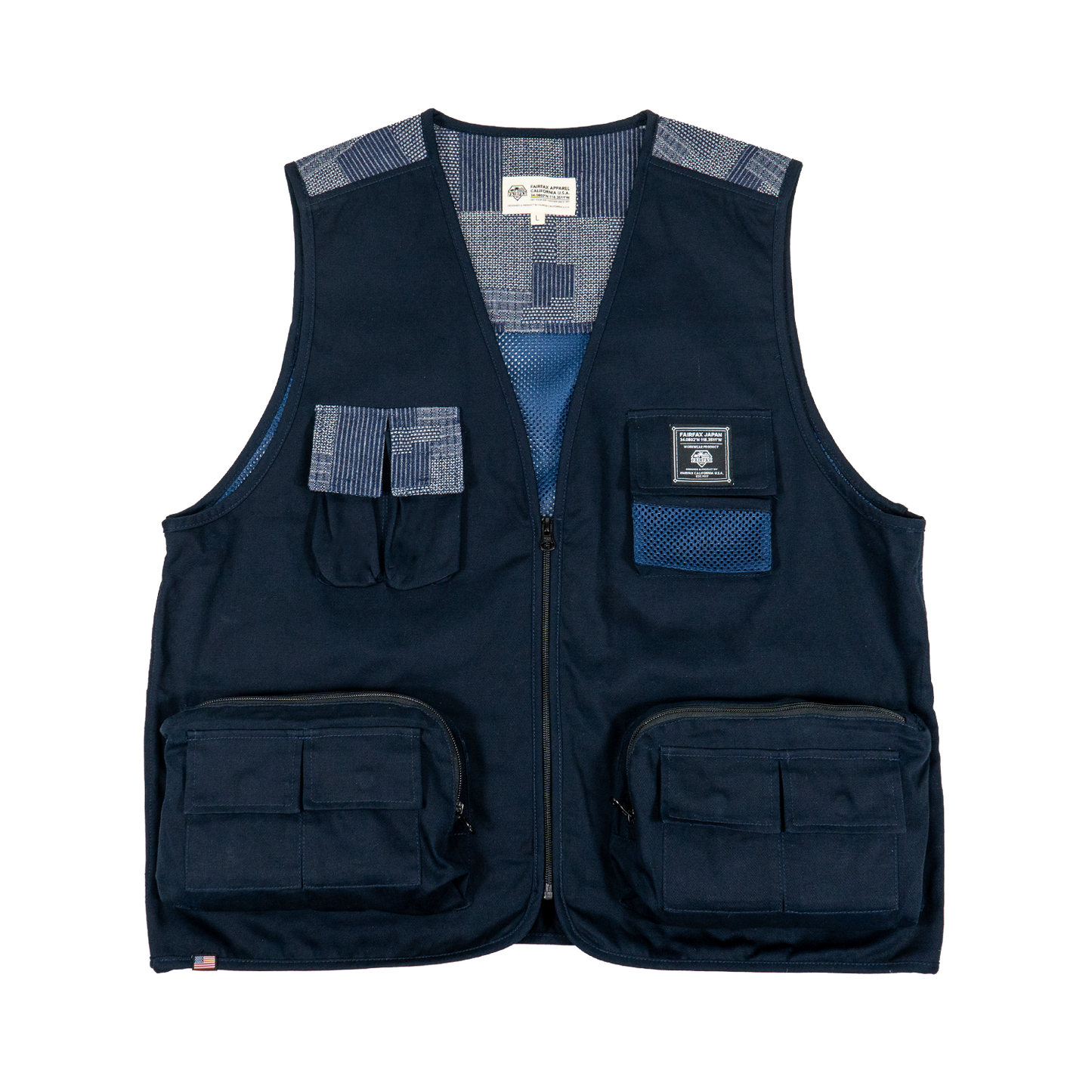 FX-VT01-SASHIKO VEST