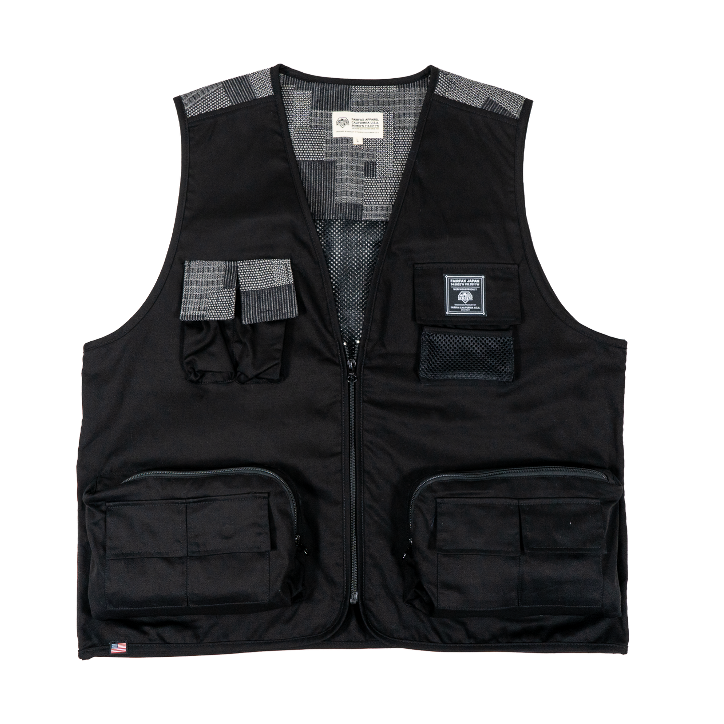 FX-VT01-SASHIKO VEST