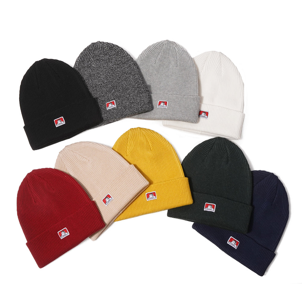 BDW-9533-MINI LOGO KNIT CAP