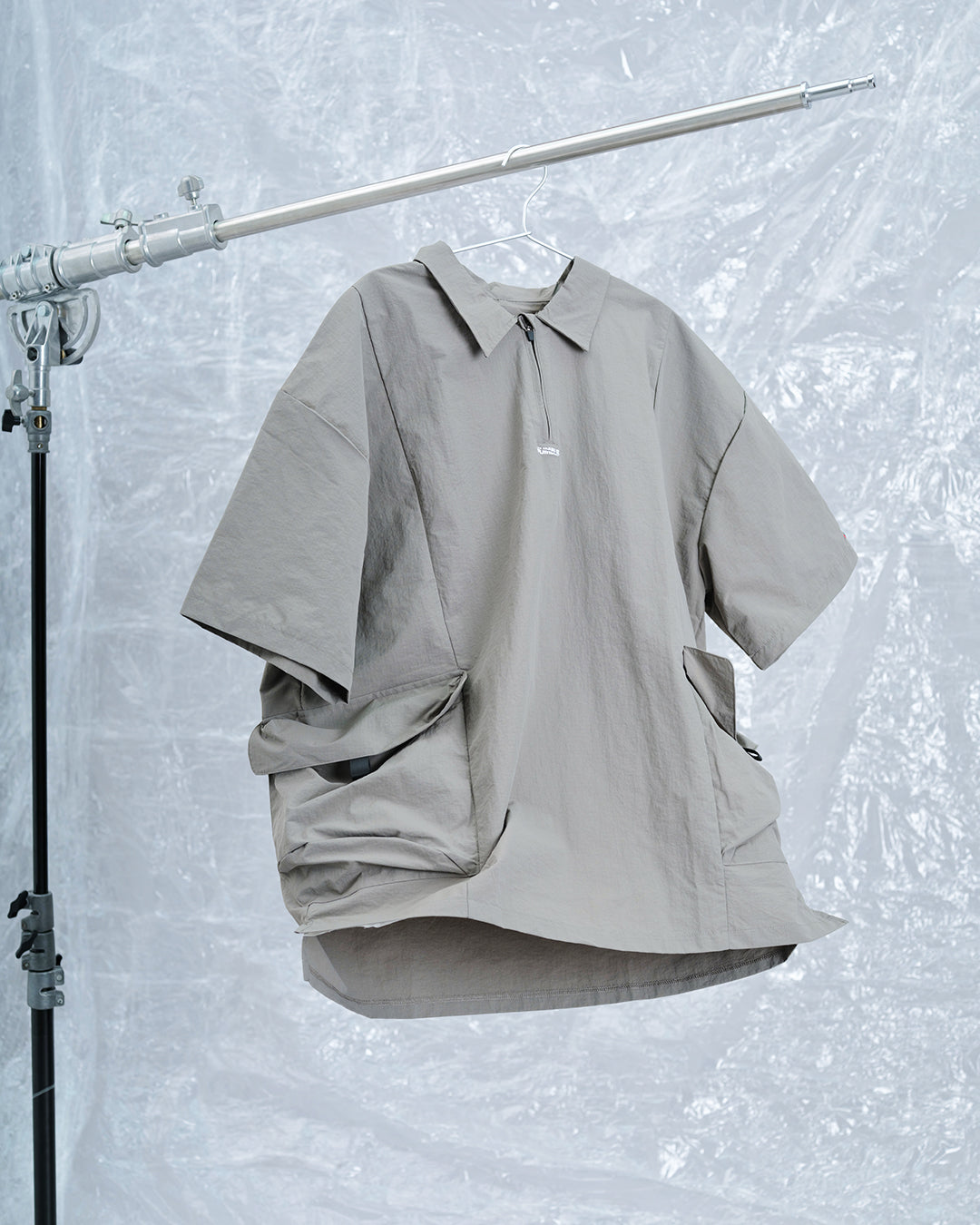 Waterproof Nylon Polo Shirt｜Sand