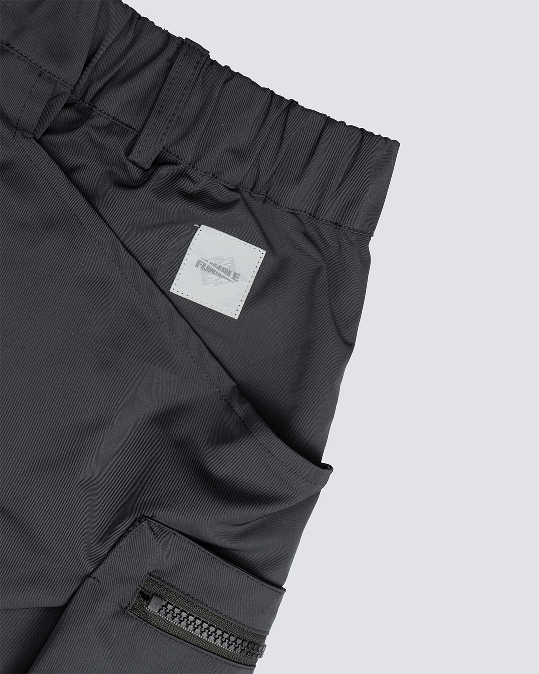 Multi-Pocket Nylon Shorts｜Grey