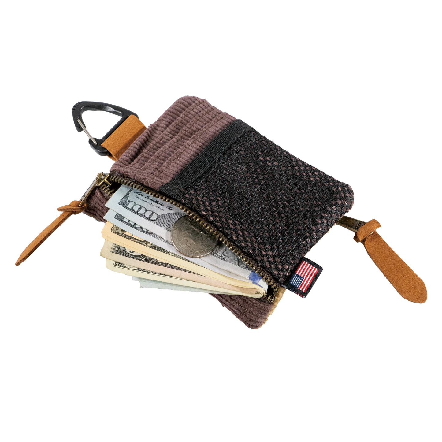 FF0500-CORDUROY KEY COIN POUCH