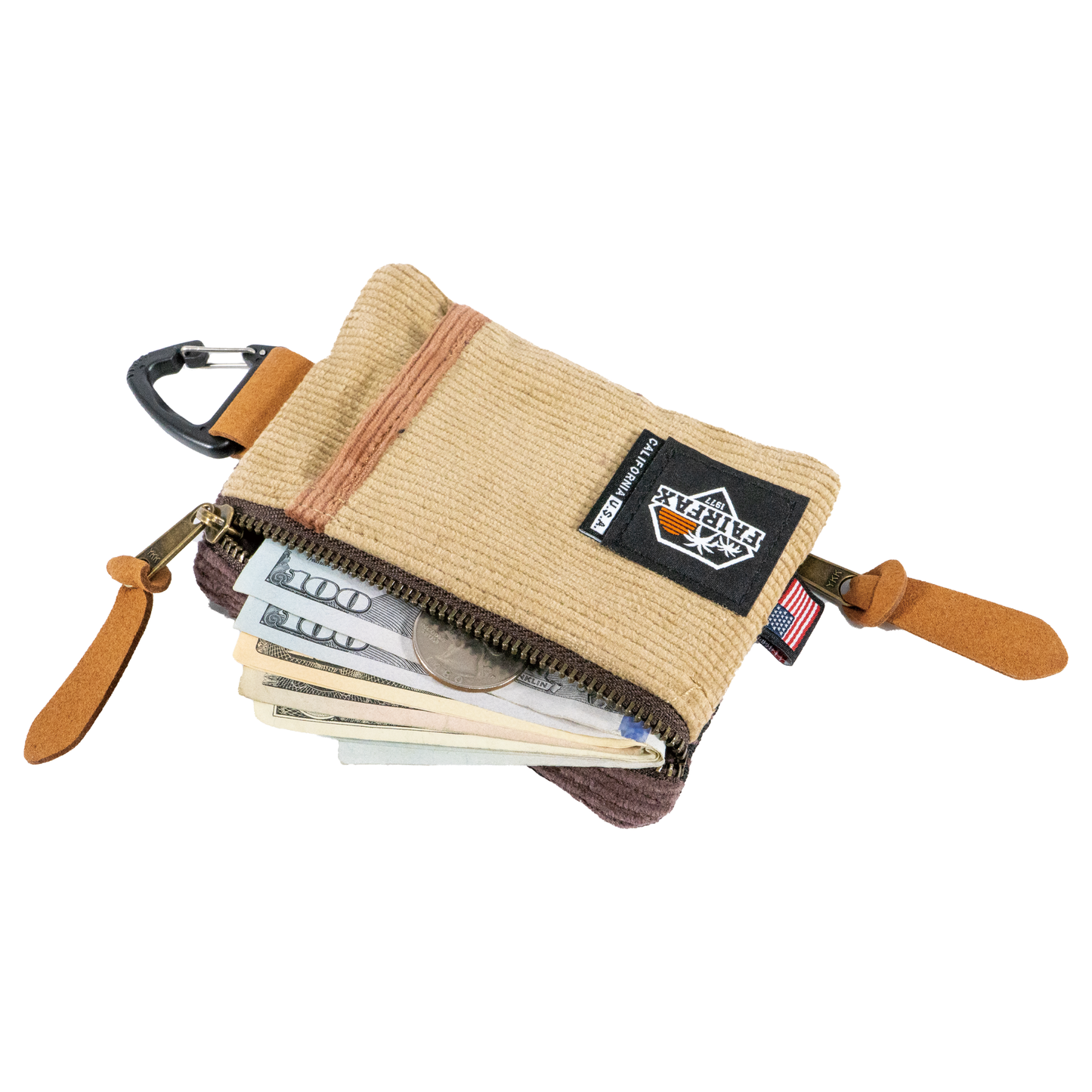 FF0500-CORDUROY KEY COIN POUCH