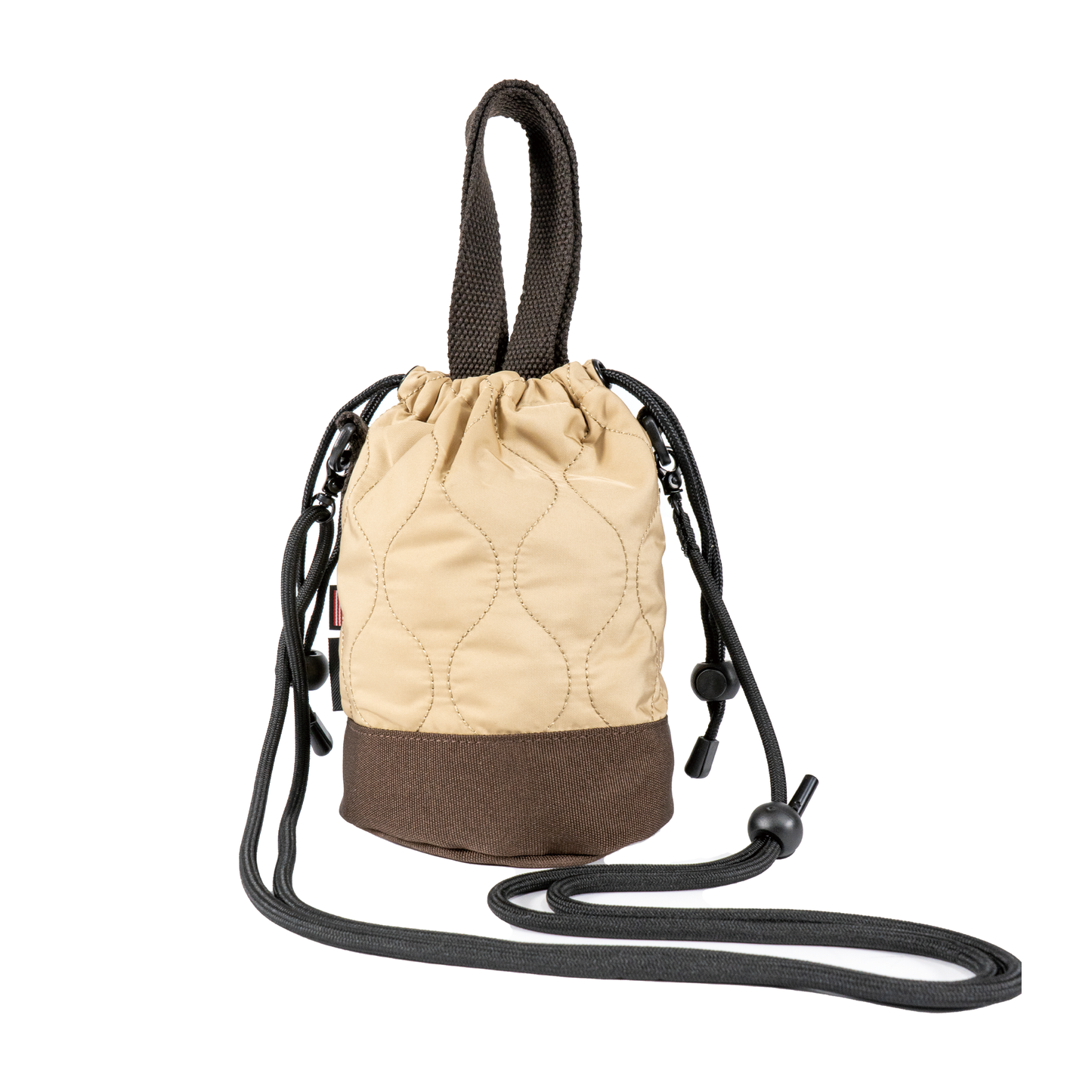 FF1120-QUILTED MINI BUCKET TOTE