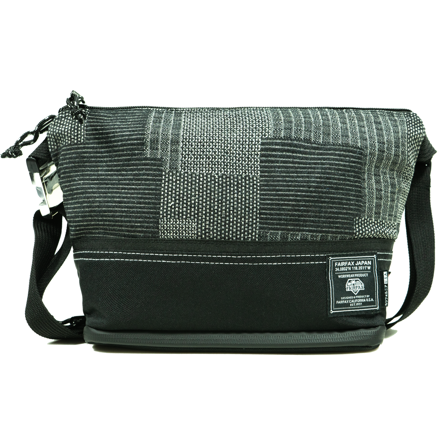 FF1310-SASHIKO BIKE POUCH 2.0