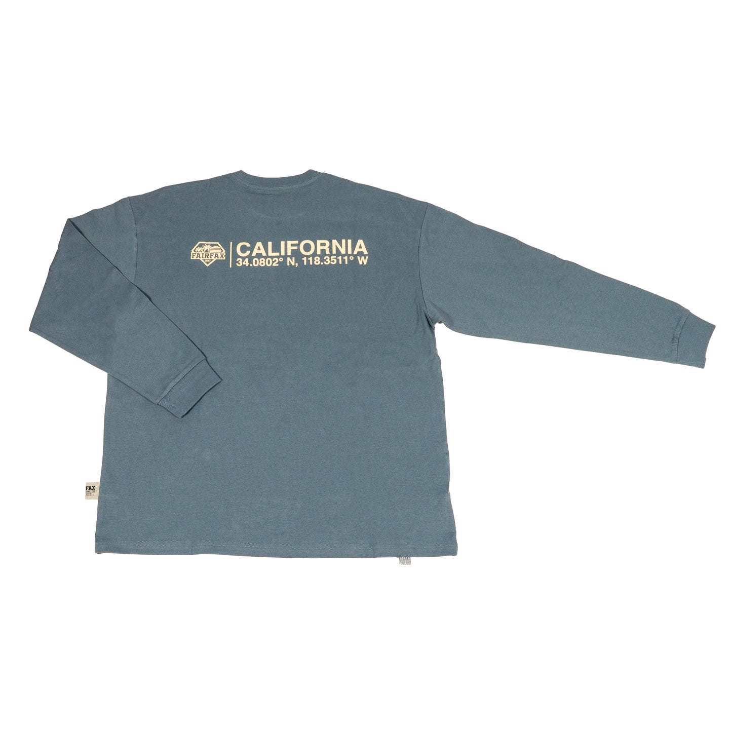 FFX22004-FAIRFAX ESSENTIAL LOGO L/S TEE