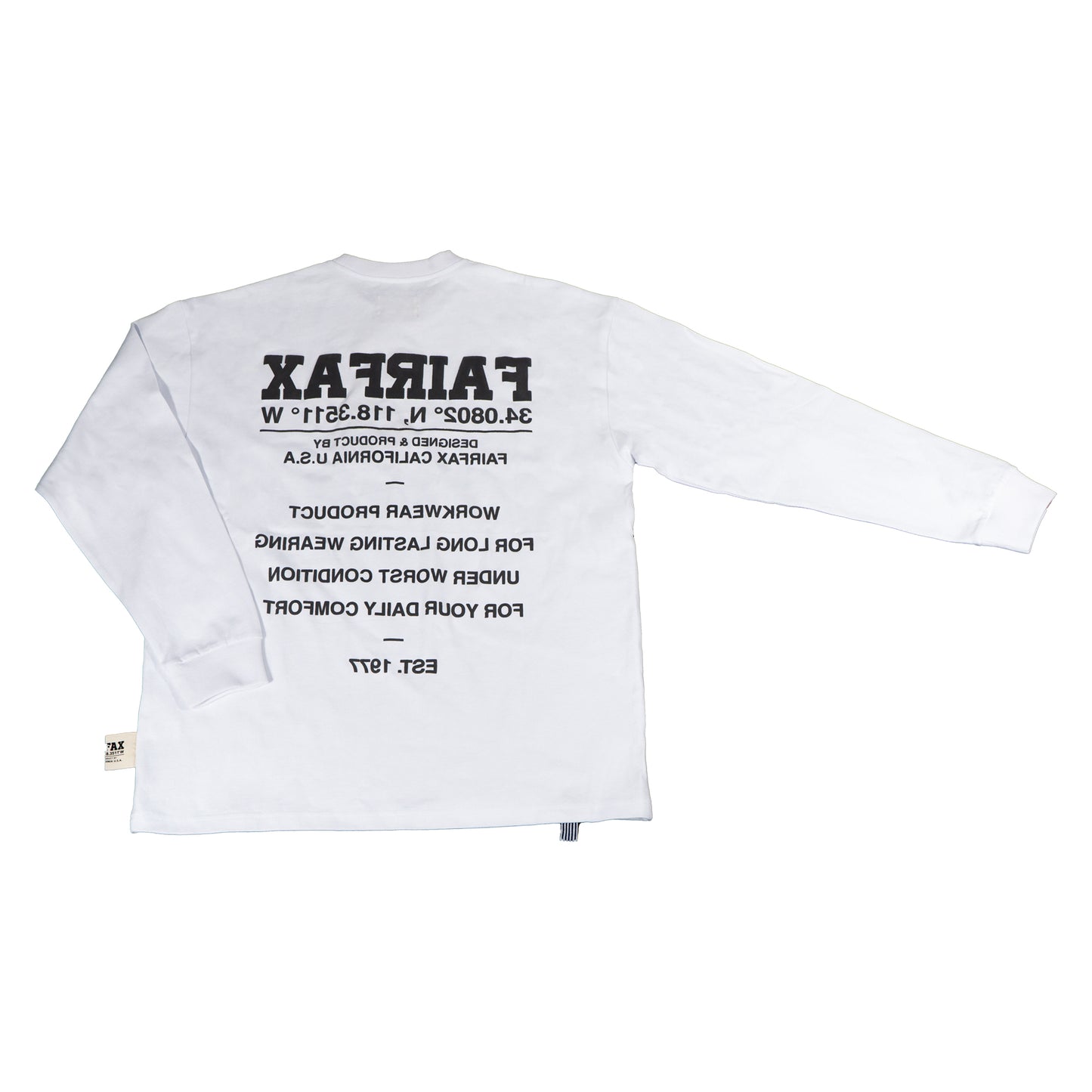 FFX22005-MIRROR LOGO L/S TEE