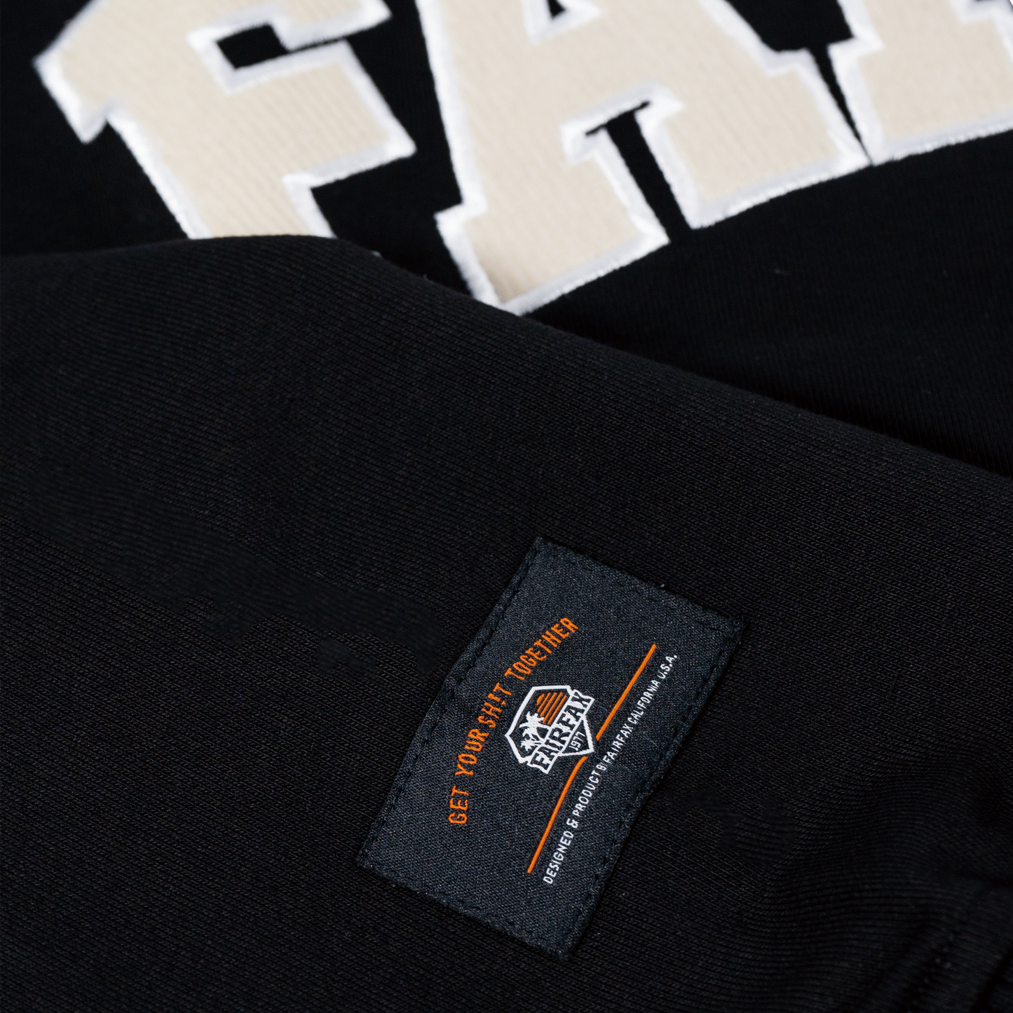 FFX22007-FAIRFAX UNIVERSIT LOGO SWEATSHIRT