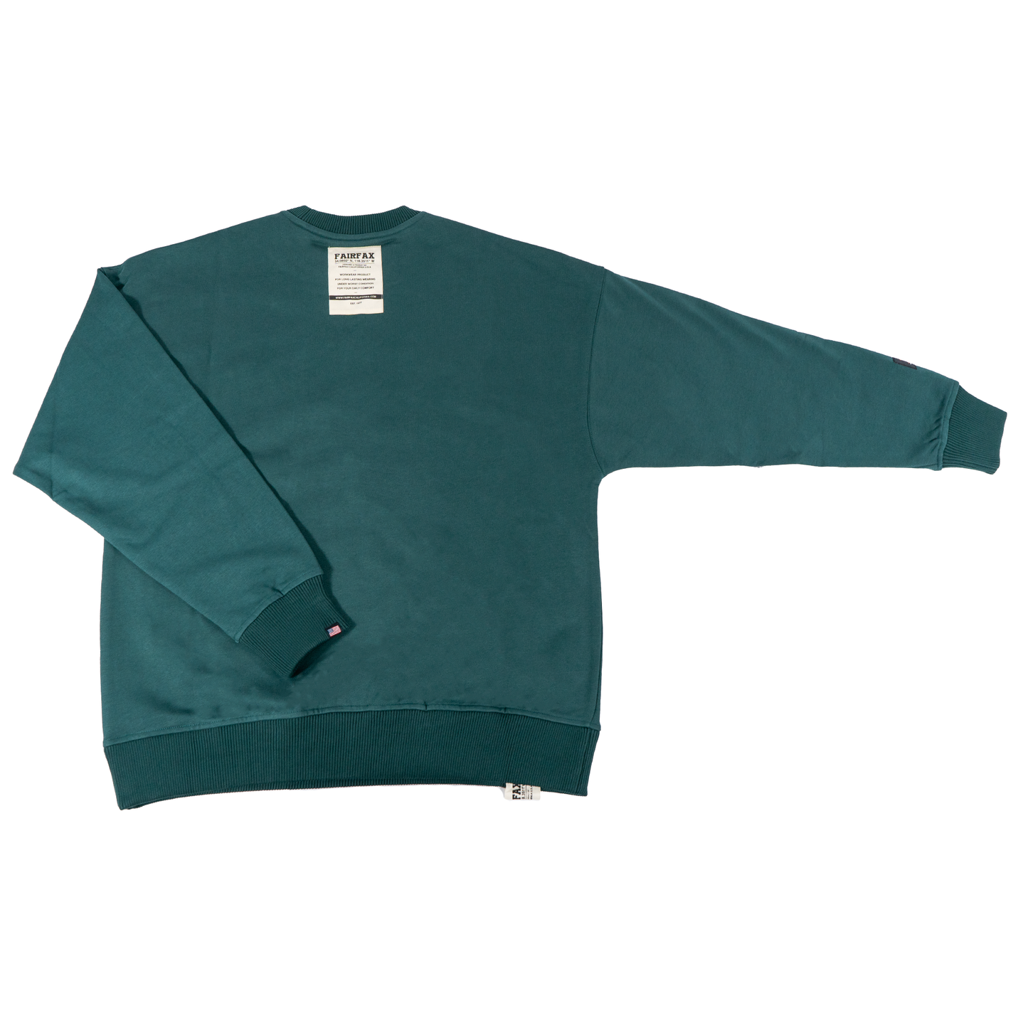 FFX22007-FAIRFAX UNIVERSIT LOGO SWEATSHIRT