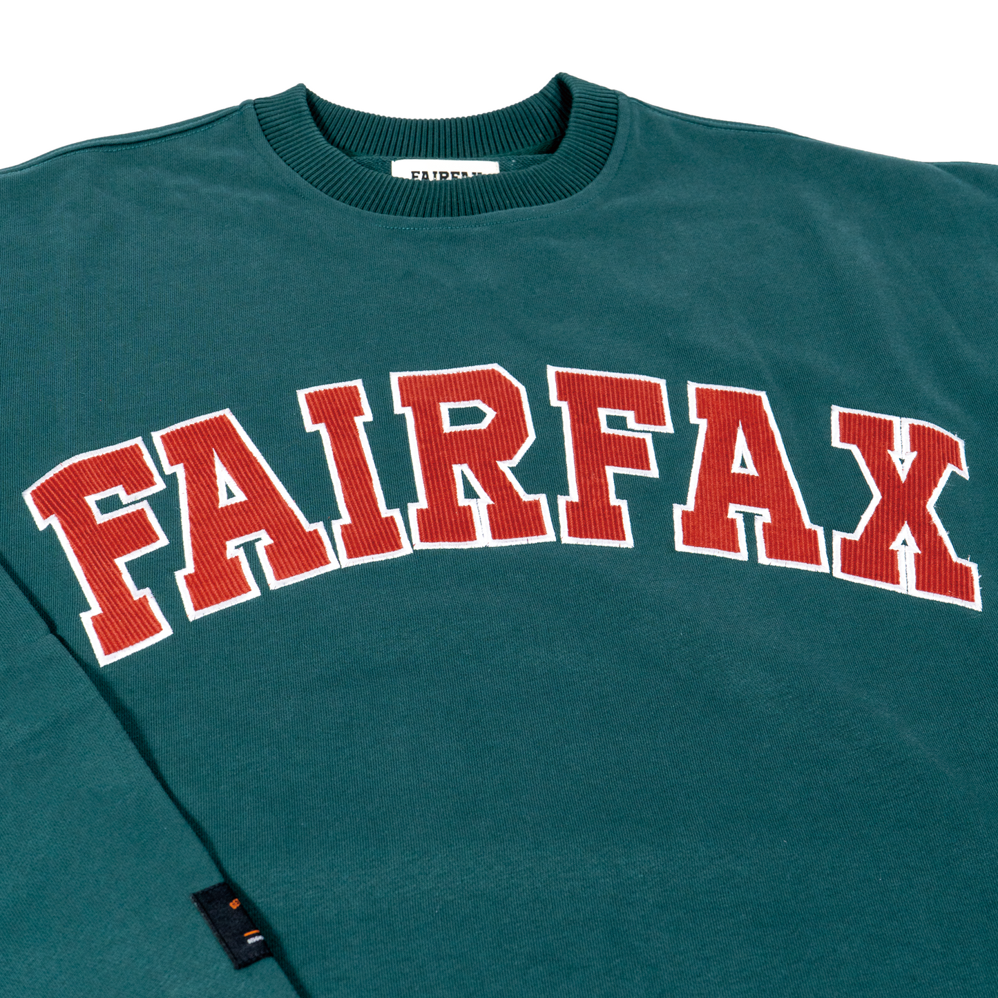 FFX22007-FAIRFAX UNIVERSIT LOGO SWEATSHIRT