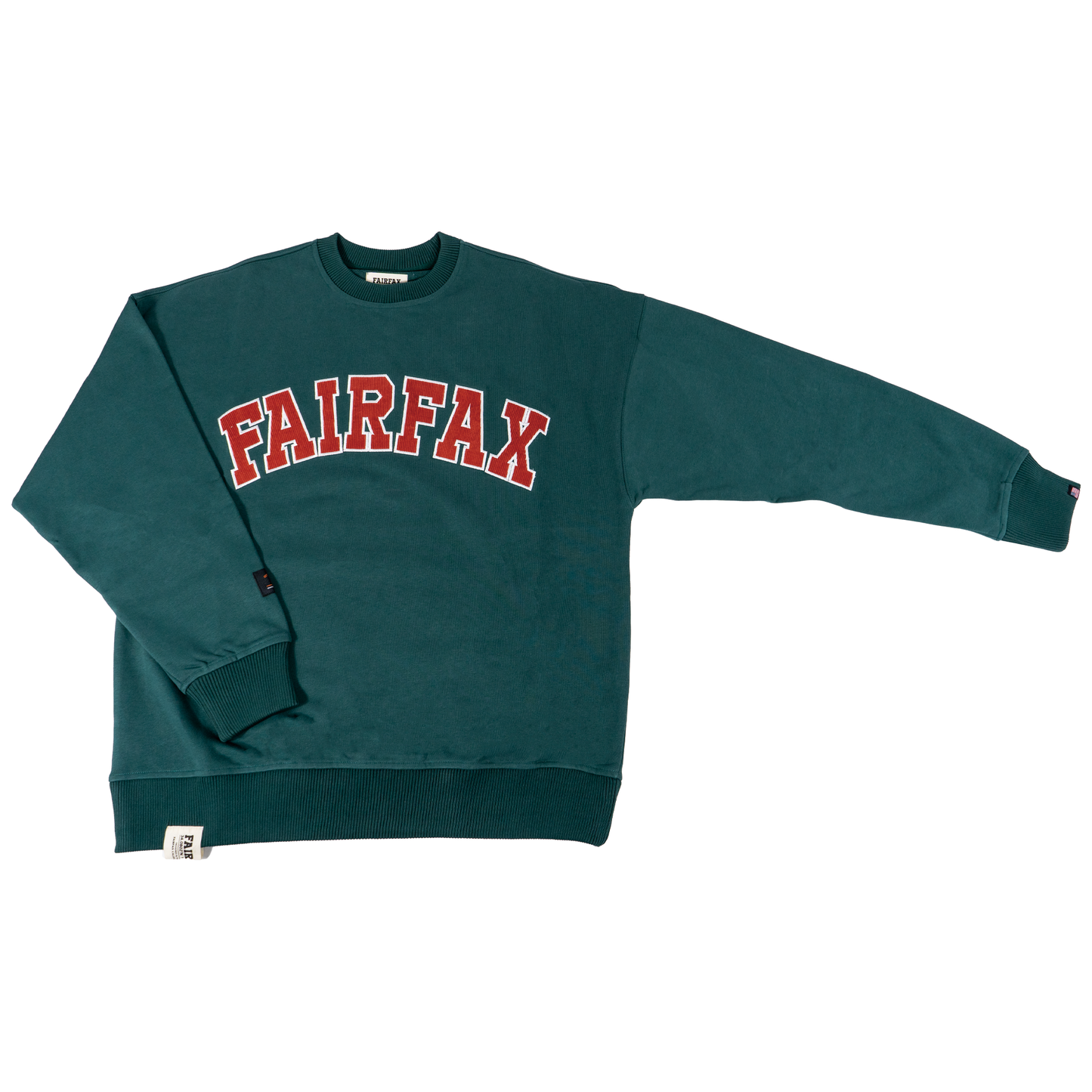 FFX22007-FAIRFAX UNIVERSIT LOGO SWEATSHIRT