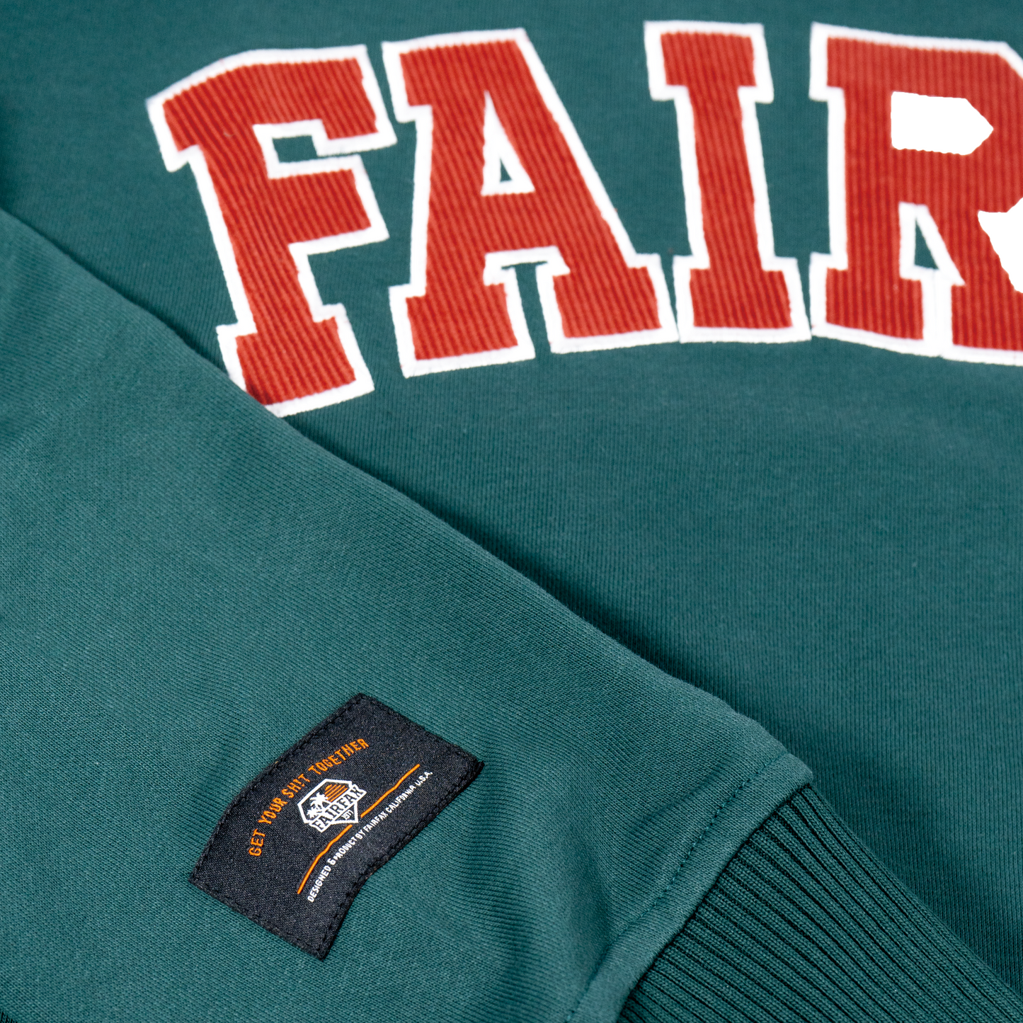 FFX22007-FAIRFAX UNIVERSIT LOGO SWEATSHIRT