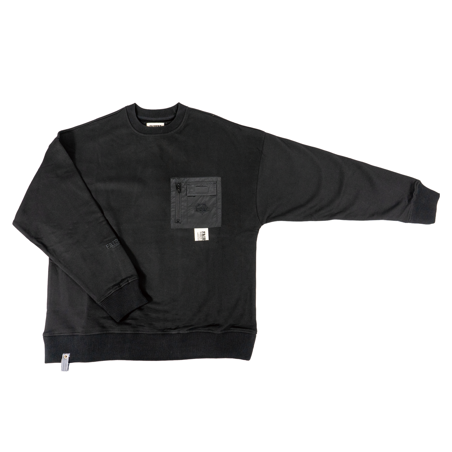 FFX22008-NYLON POCKET SWEATSHIRT