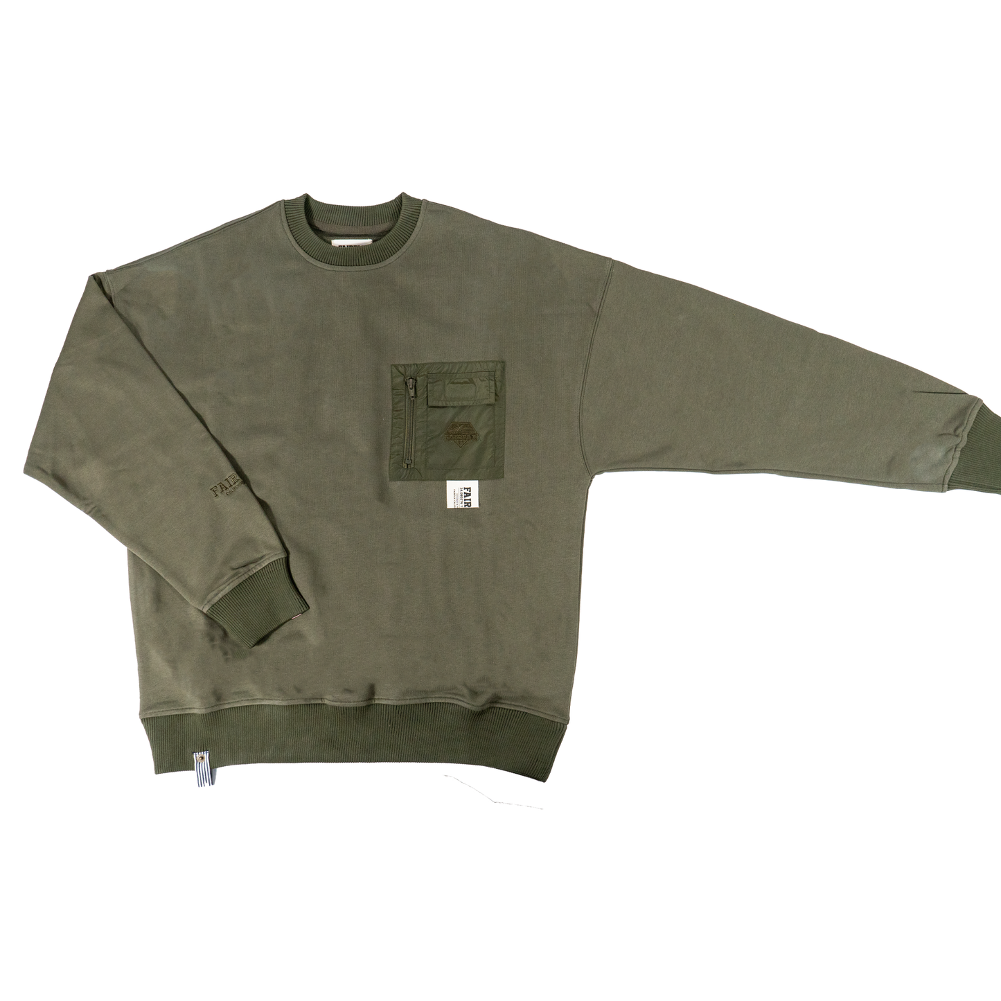 FFX22008-NYLON POCKET SWEATSHIRT