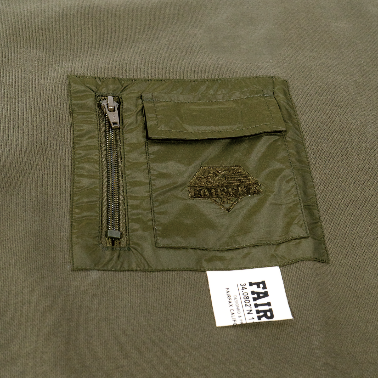 FFX22008-NYLON POCKET SWEATSHIRT