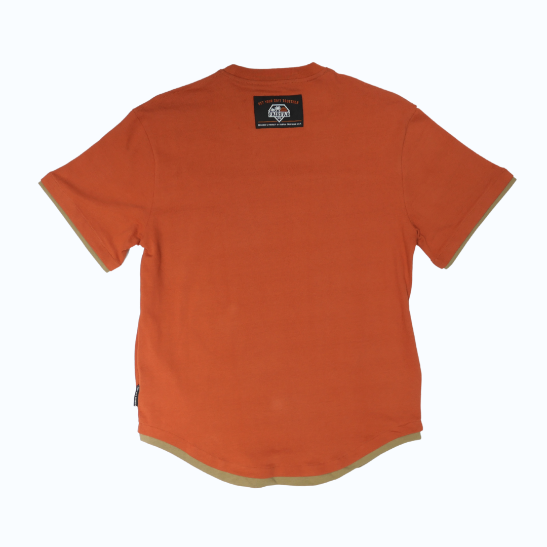 FFXHT-01 - DOUBLE LAYER TEE WITH POCKET