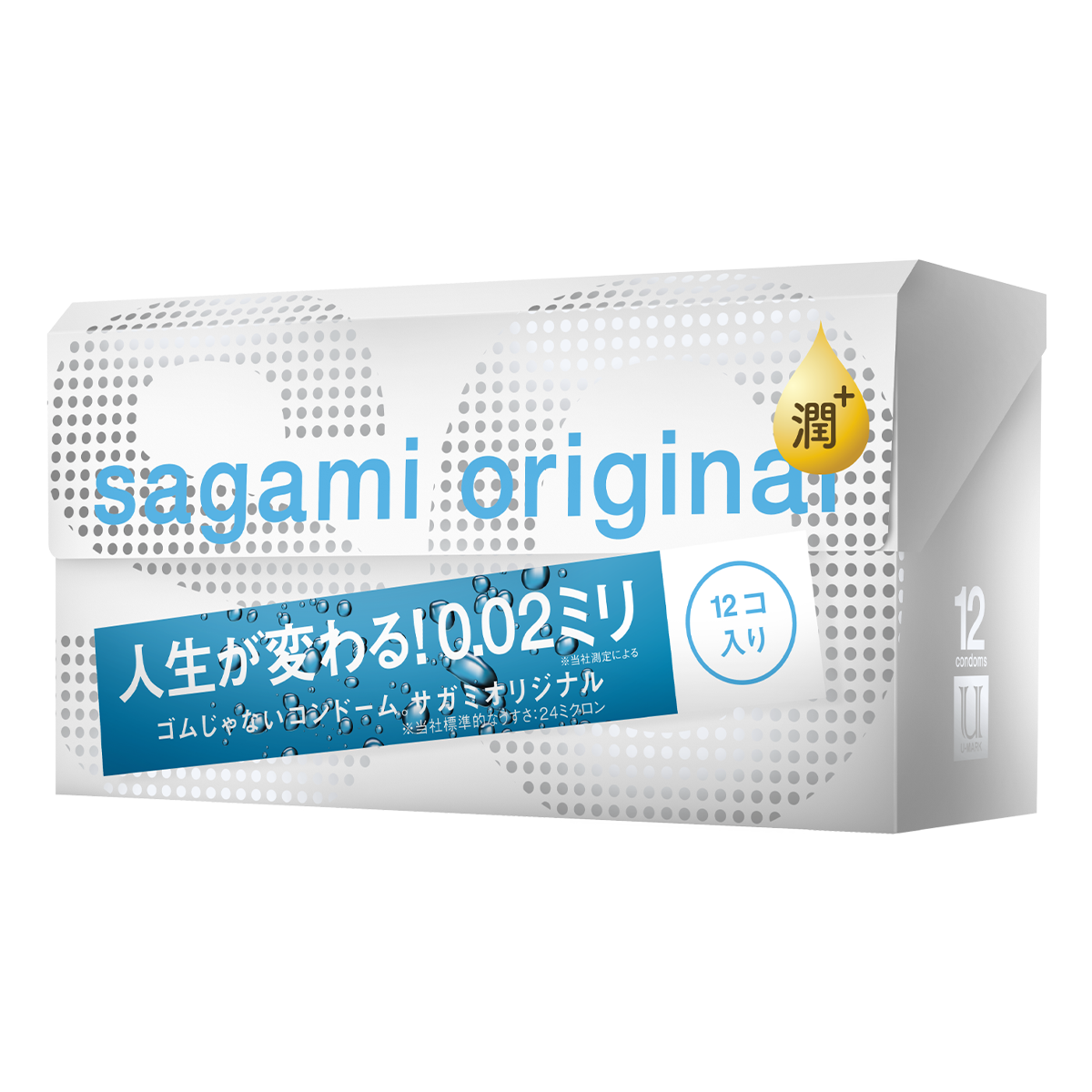 Sagami Original 0.02 Extra Lub 12's Pack