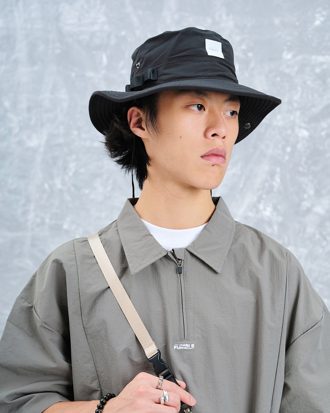 Waterproof Nylon Polo Shirt｜Sand