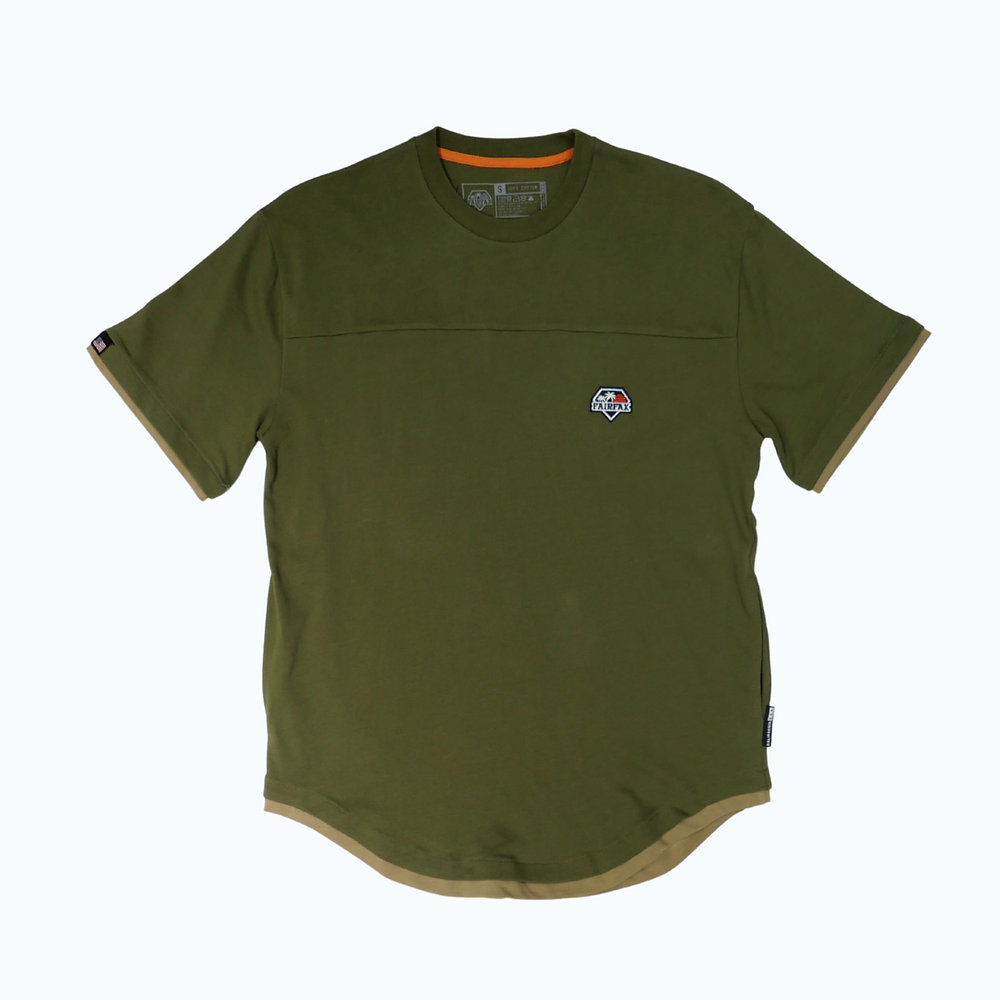 FFXHT-01 - DOUBLE LAYER TEE WITH POCKET